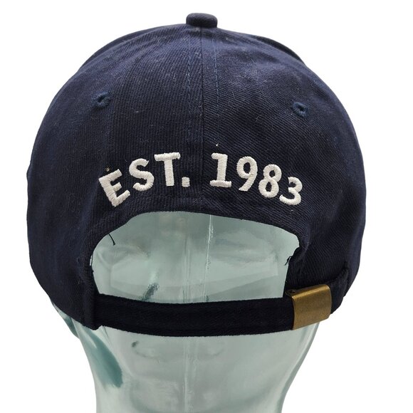 Bon Jovi 2003 Bounce Concert Tour Baseball Trucker Hat Cap Navy Blue Strapback main image 10